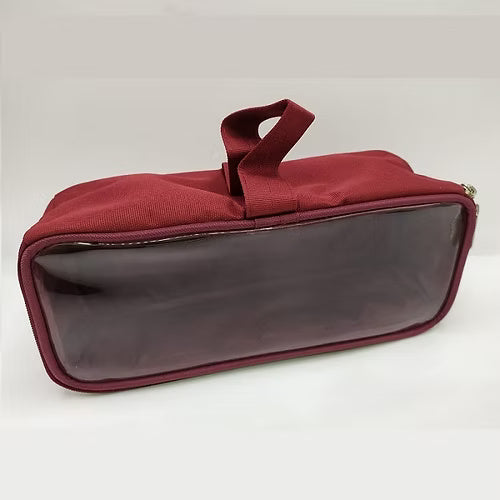 High Quality Canvas Shoe Cum Utility Kit Small (Random Color)