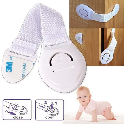 4 Pcs Drawer Safety Lock