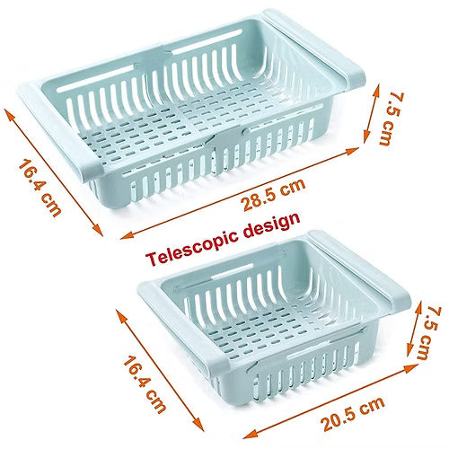 Expandable Fridge Tray (Pack of 2) Random