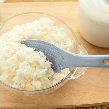 Curved Rice Wheat Straw Shovel (Random Color)
