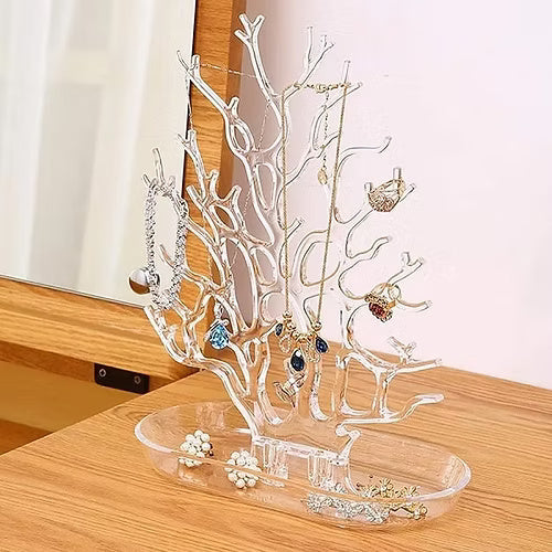 Tree Shape Jewelry Hanging Display Rack