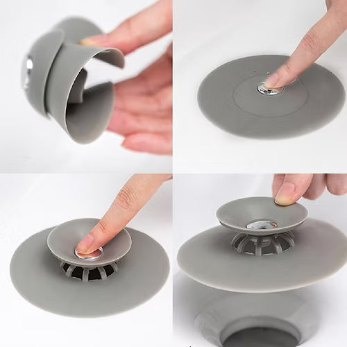 2 Pcs Flex Drain Stor Hair Catcher