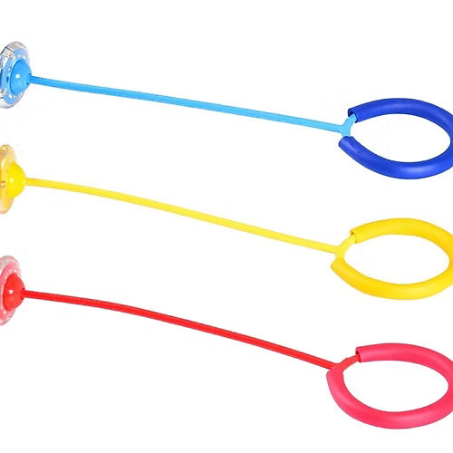 Ankle Skip Ball Flashing Jumping Ring Jump Stick (Random)