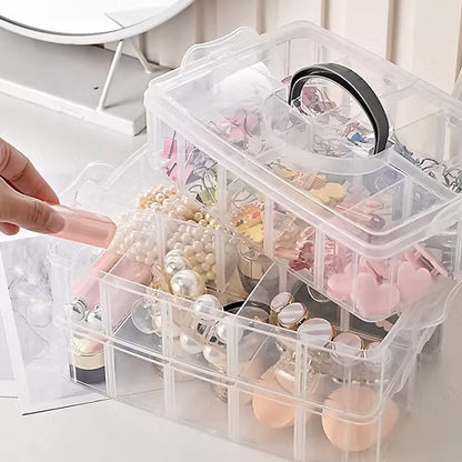 3 Layer 30 Grid Storage Box