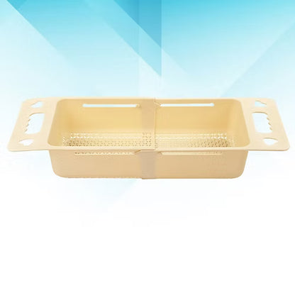 Retractable Vegetable Fruit Washing Drainer Basket (Random)