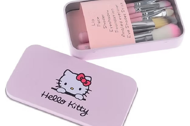 Hello Kitty Makeup Brush Kit
