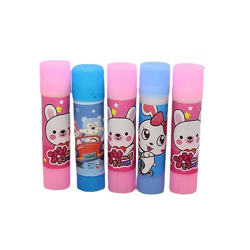 Cartoon Print Glue Stick (Pack of 5)