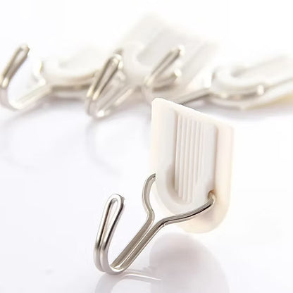 6 Pcs Adhesive Utility Holder Glue Hook