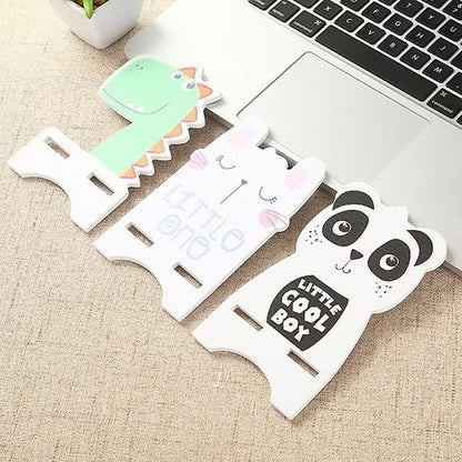 MDF Mobile Cartoon Character Mobile Holder (Random)