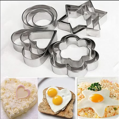 12 Pcs Cookie Cutter