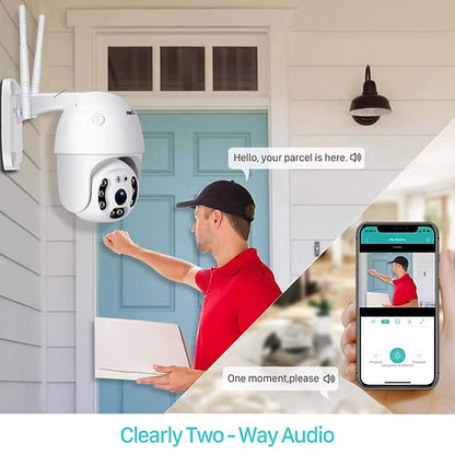 Wifi CCTV Camera 1080p HD PTZ V380 Pro Outdoor