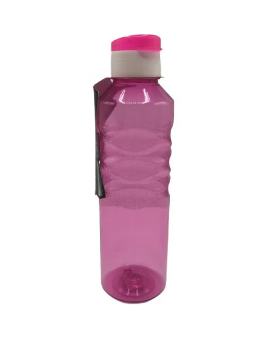 Cool Wave Plastic Bottle With Flip Top Lid (Random Colour)