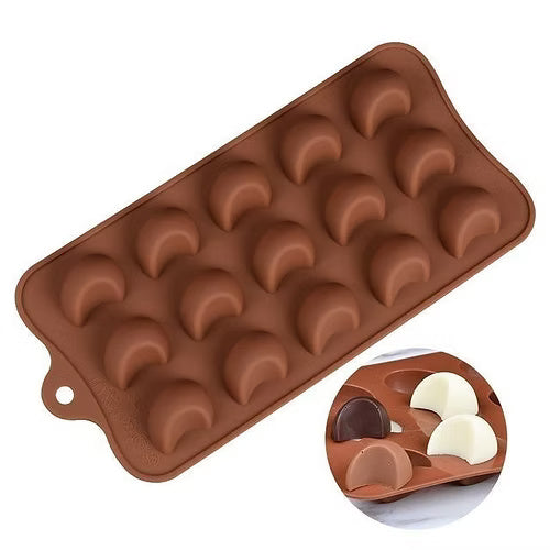 Silicone Moon Chocolate Mould