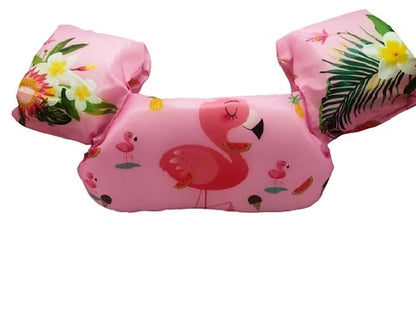 Birds Printed Kids Puddle Jumper Swimwear