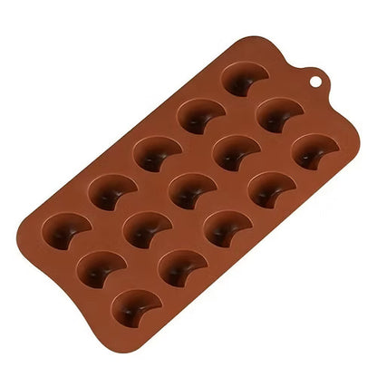 Silicone Moon Chocolate Mould