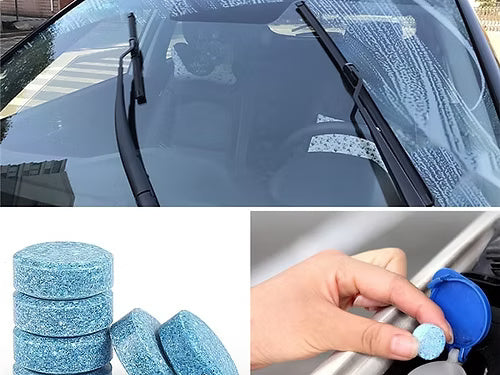 12 Pcs Glass Cleaning Tablet
