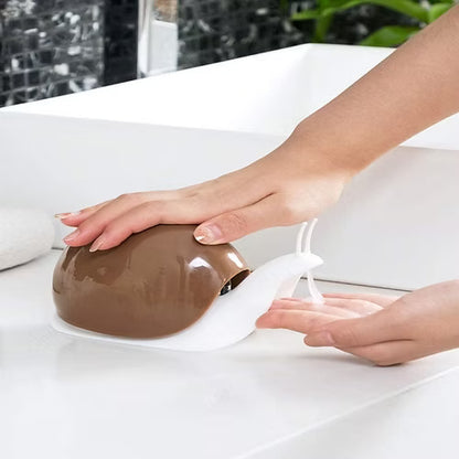 Snail-Shape Liquid Soap Dispenser (Random Colour)