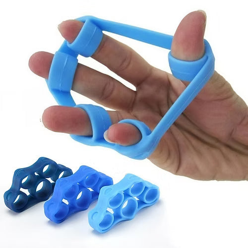 3 Pcs Silicone Finger Strength Exerciser