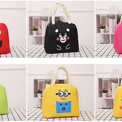 Cartoon Insulated Lunch Bag(Random Colors)
