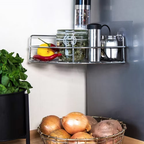 Heavy Duty Stainless Steel Corner Shelf