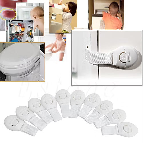 4 Pcs Drawer Safety Lock