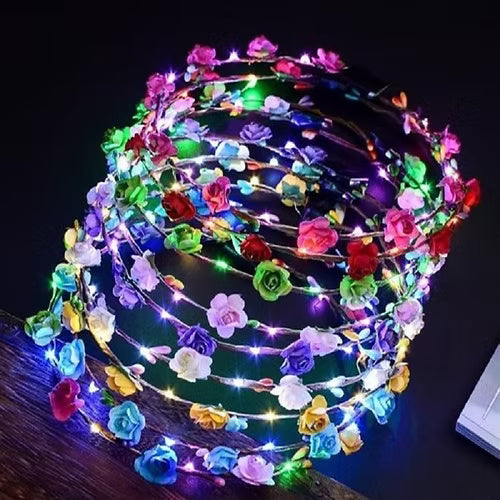LED Tiara Small (Flowers)
