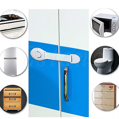 4 Pcs Drawer Safety Lock