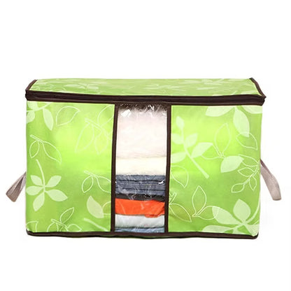 Quilt Storage Clothes Organizer Bag (Random Print)