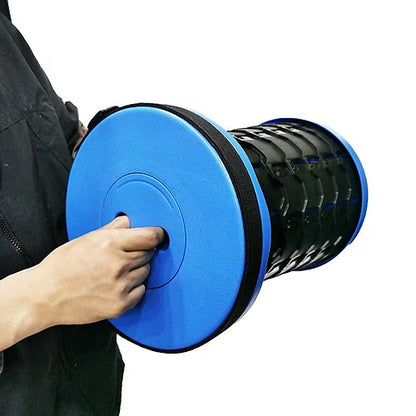 Foldable Travel Adjustable Stool ( Random Colour)