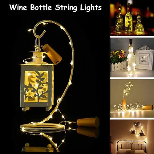 20 Led Bottle Decorating Light (Pack Of 5)