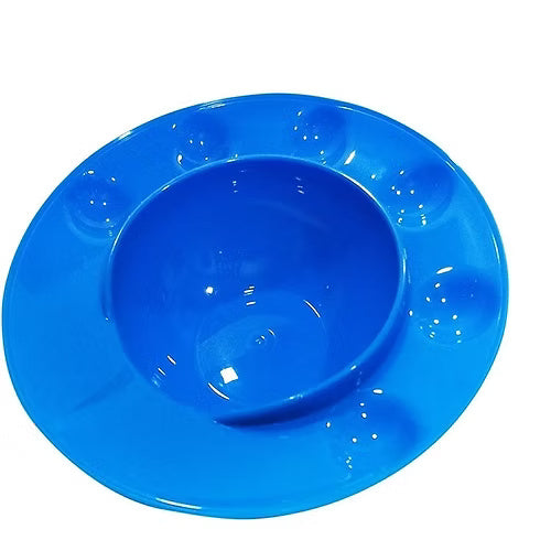 Panipuri Plate Random Colour (5 Pcs Set)