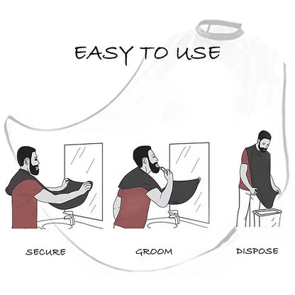 Male Shaving Apron