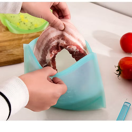 Silicone Fridge Bag (Random Color)