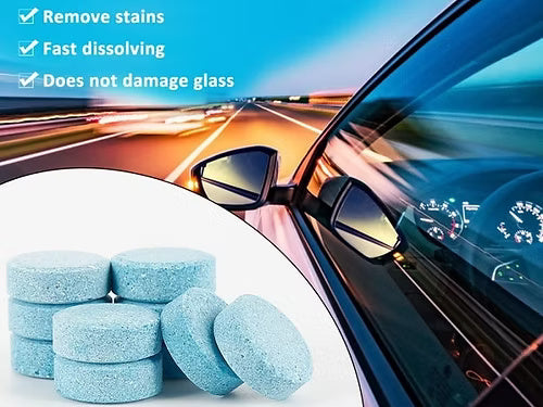 12 Pcs Glass Cleaning Tablet