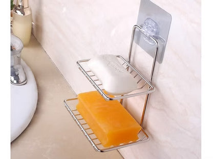 Double Layer Stainless Steel Soap Holder