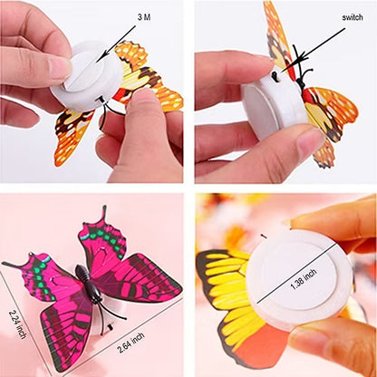 LED Color Changing Beautiful Butterfly (Set Of 10)