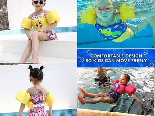 Birds Printed Kids Puddle Jumper Swimwear