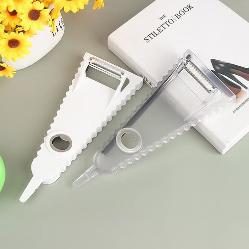 Universal Bottle Opener with Peeler