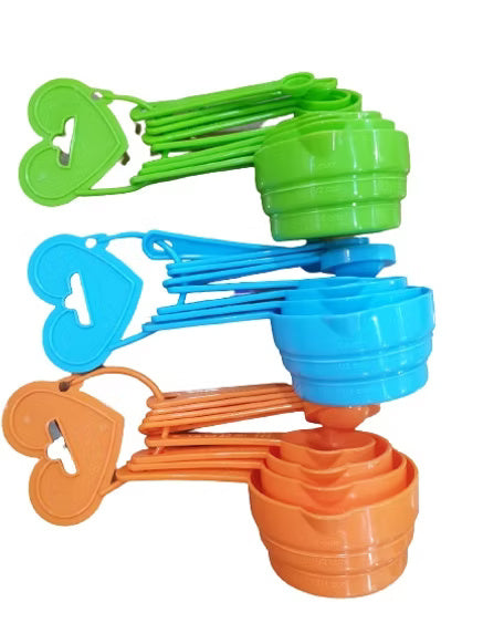 8 Pcs Measuring Spoon Set (Random Colors)