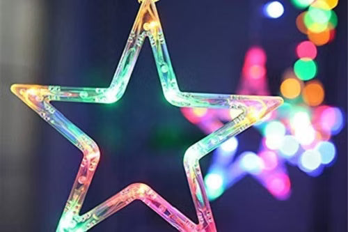 Big 6 Small Pixel String Star Light (Multicolour)6