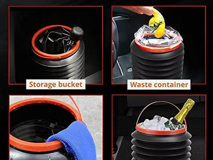 Folding Magic Trash Bin Container