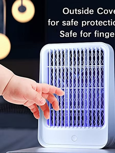 Portable Electric USB Killer Mosquito Lamp UV LED Light, Indoor Outdoor