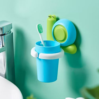 Adhesive Toothbrush Snail Holder