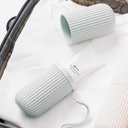 Portable toothbrush & toothpaste holder Storage box (Random) - Pack of 2 Pcs