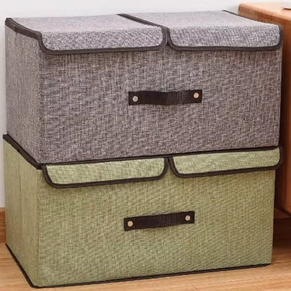 Two Lid Storage Box (Random Color)
