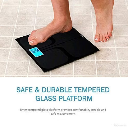 Electronic Digital LCD Body Scale Machine (Random Print)