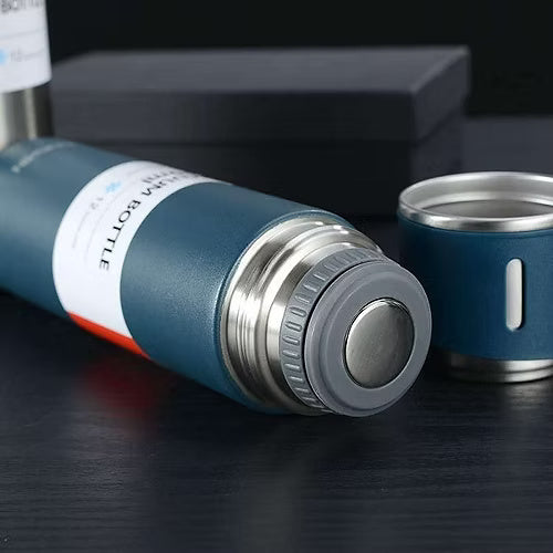 Steel Cup and Bottle Gift Set