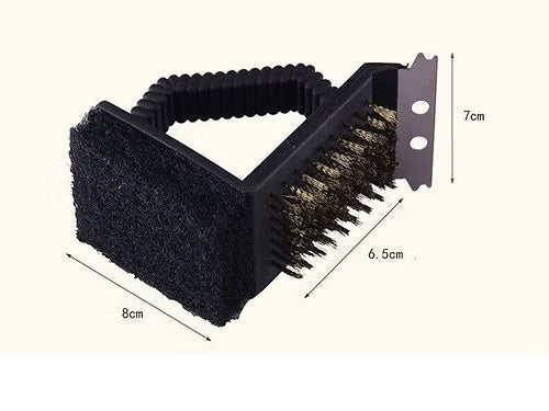 3 in 1 BBQ Cleaning Grill Brush and Scraper