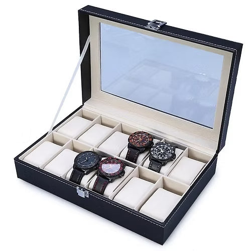 12 Slot Watch Box