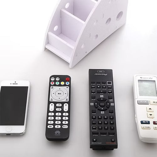 4 Compartment MDF Remote Stand